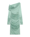 Blumarine Draped Midi Dress