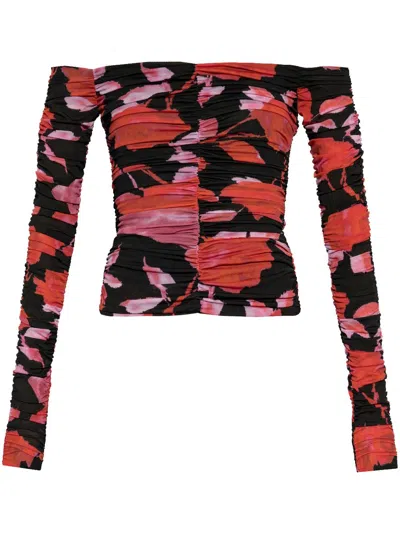 BLUMARINE DRAPED TOP