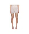 Blumarine Drawstring Shorts In Pink