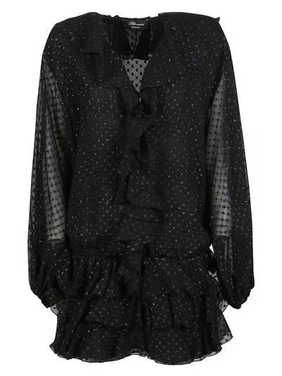 Blumarine Dress In Black