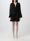 Blumarine Dress  Woman Color Black In Black