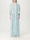 Blumarine Printed Chiffon Dress