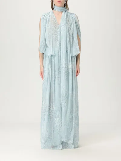 BLUMARINE DRESS BLUMARINE WOMAN COLOR SKY,H00665125