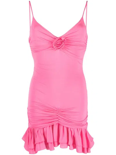BLUMARINE BLUMARINE DRESS JER. S/M C/ROS CLOTHING