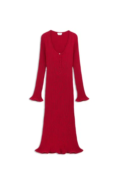 Blumarine Dress In Red