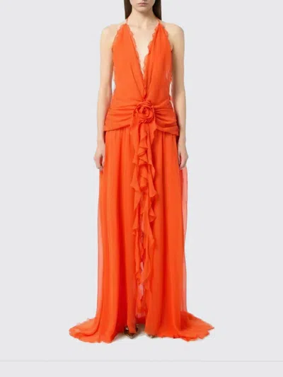 Blumarine Dress  Woman Color Orange In Neutral