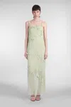 Blumarine In Green Polyamide In Green