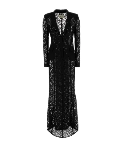 BLUMARINE V-NECK DRESS