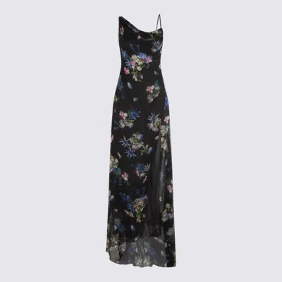 Blumarine Dresses Black/brilliant Blue