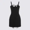 Blumarine Dresses Blacks And Greys In Black
