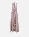 Blumarine Silk Suits & Dresses In Grey