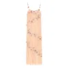 Blumarine Sequin-embellished Tulle Maxi Dress In Multicolor