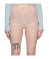 Blumarine Pink Monogram Shorts