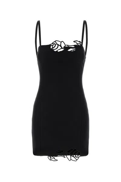 BLUMARINE EMB CADI CREPE DRESS 2A684B N0990