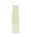 Blumarine In Green Polyamide In Nude
