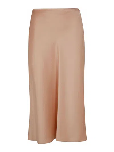 BLUMARINE FALDA SEMILARGA - ROSADO