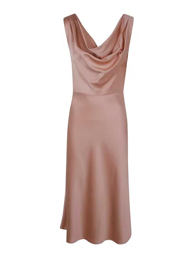 BLUMARINE VESTIDO MIDI - ROSADO