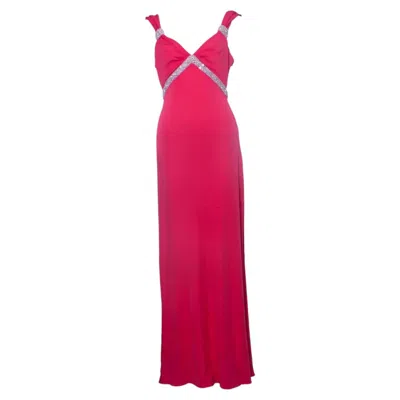 Pre-owned Blumarine , Evening Gown In Red