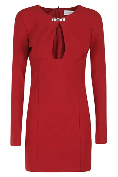 Blumarine Fiocco In Red Chili Pepper
