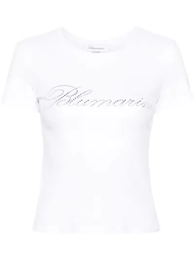 Blumarine Fitted White T-shirt