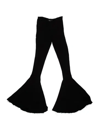 Pre-owned Blumarine Flared Pants In Black