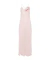 Blumarine Floral-appliqué Dress In Pink