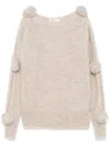 Blumarine Sweater In Neutrals