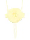 Blumarine Thin Shoulder Strap Sling In Yellow