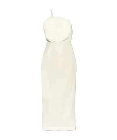 Blumarine Floral Pattern Dress In White
