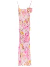 Blumarine Print Jersey Dress In Pink