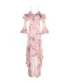 Blumarine Floral-printed Ruffled Gown
