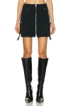 Blumarine Rock Mit Reissverschluss In Nero