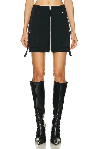 Blumarine Rock Mit Reissverschluss In Black