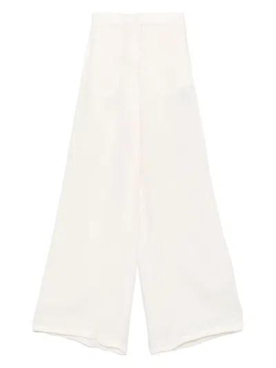BLUMARINE GABARDINE TROUSERS