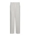Blumarine Trousers With Front And Back Pockets In White