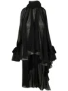 Blumarine Georgette Asymmetric Blouse