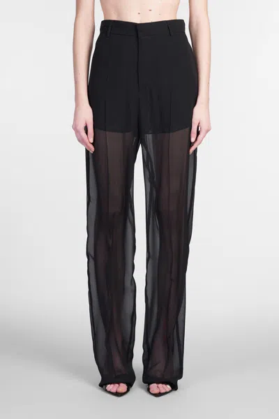 BLUMARINE BLUMARINE GEORGETTE PANTS