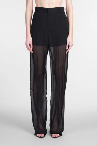 BLUMARINE BLUMARINE GEORGETTE PANTS