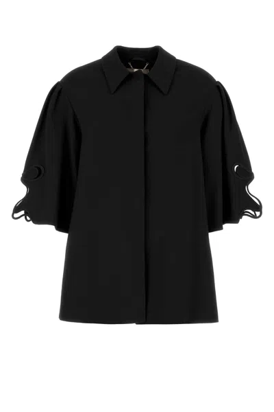 Blumarine Giacca Rosa In Black
