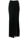 Blumarine Slit-detail Ankle-length Skirt