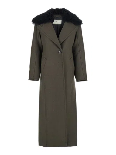 Blumarine Cappotto Panno C/col