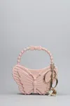 BLUMARINE HAND BAG IN ROSE-PINK PVC
