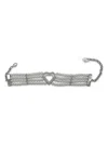 Blumarine Heart-motif Necklace In Silver