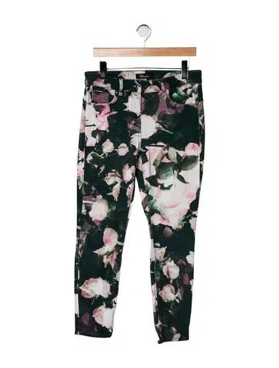 Pre-owned Blumarine High-rise Skinny Leg Jeans In Green
