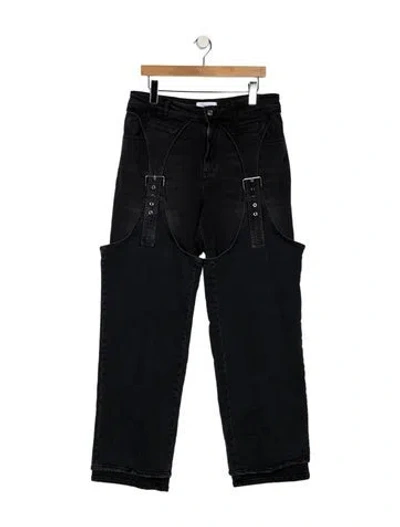 Pre-owned Blumarine High-rise Wide Leg Jeans In Multi