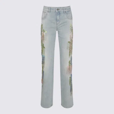 Blumarine Ice Blue Denim Jeans