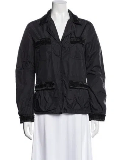 Pre-owned Blumarine Jacket In Black