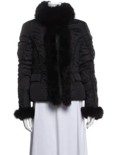 Pre-owned Blumarine Jacket In Black