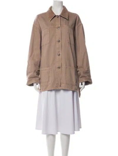 Pre-owned Blumarine Jacket In Brown
