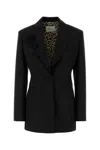 Blumarine Jackets And Vests In Black